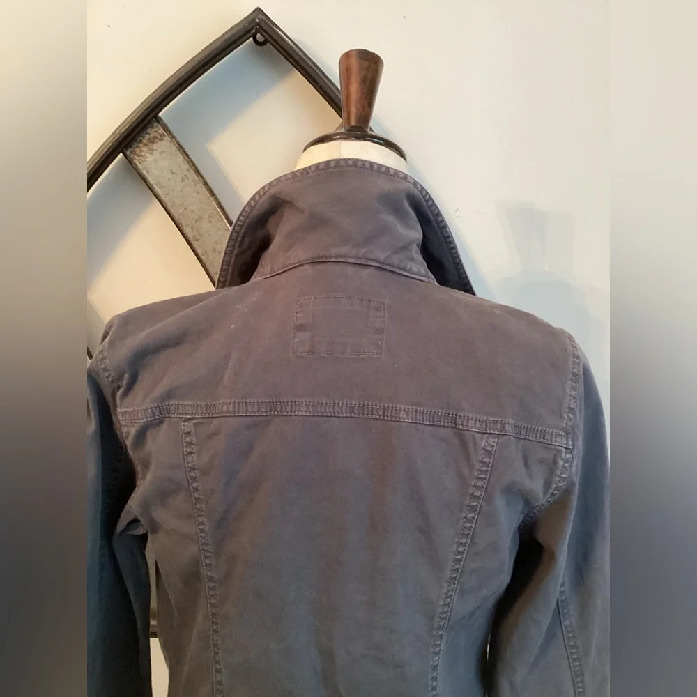 LOFT Charcoal Jean Jacket - Picture 6 of 9